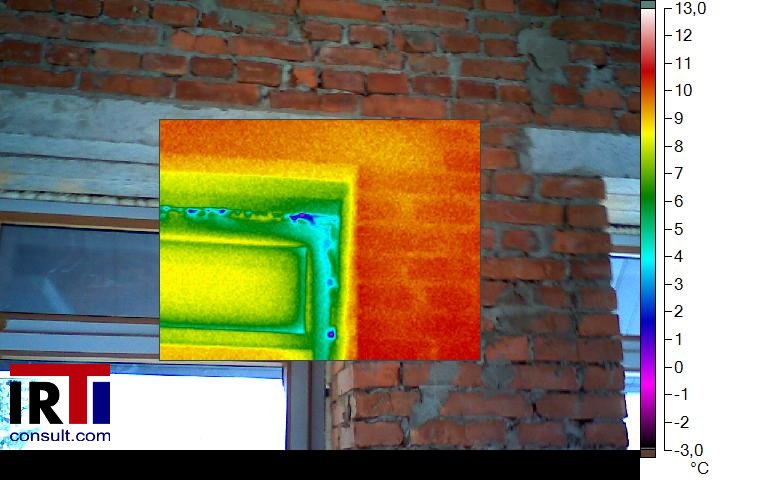 места, через которые уходит тепло до полного завершения внутренних отделочных работ